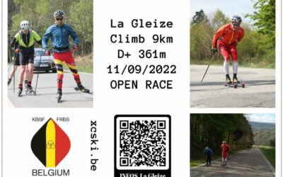 “La Gleize” – Open Rollerski Race – Mass start – 11/09/2022