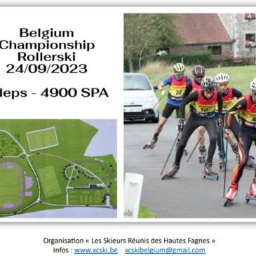 24/09/2023: Belgian Championship Roller-ski SPA