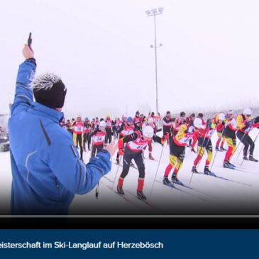 BRF – 12.01.2026 | Belgische Meisterschaft im Ski-Langlauf auf Herzebösch: Pascal Langer und Lea Gross holen Titel in der Freien Technik